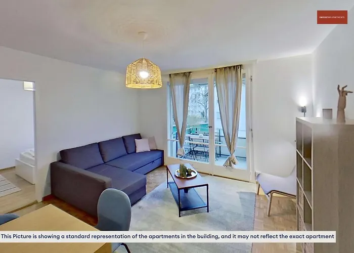 Cozy Zuerich 3Br With Balcony And Kitchen