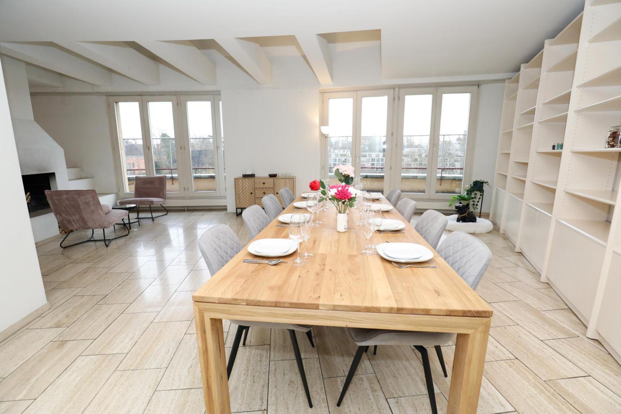 Penthouse With Jacuzzi, Sauna And Rooftop Apartment *