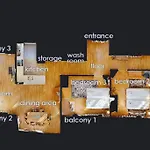 Fantastic Penthouse Near Lake - Mainau 14