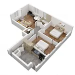 Lovely Flats In Great Location