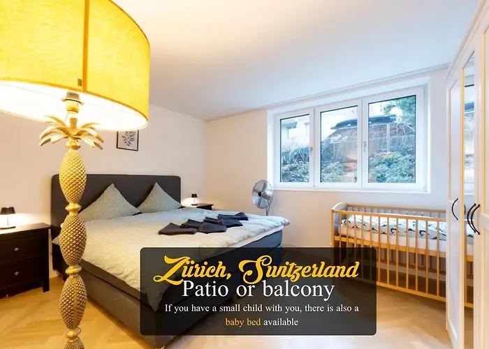 Ground Floor Apartment - Peaceful Living In The City Of Zuerich