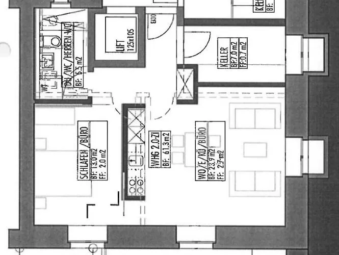 Zuerich Central Station Apartment, 2 Bedroom & Sofabed