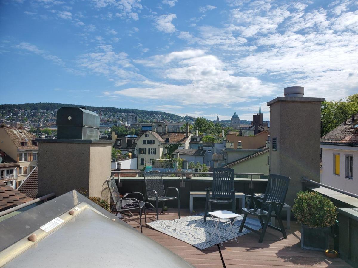 Apartment Rooftop With Own Terrace And Cityview Zurich