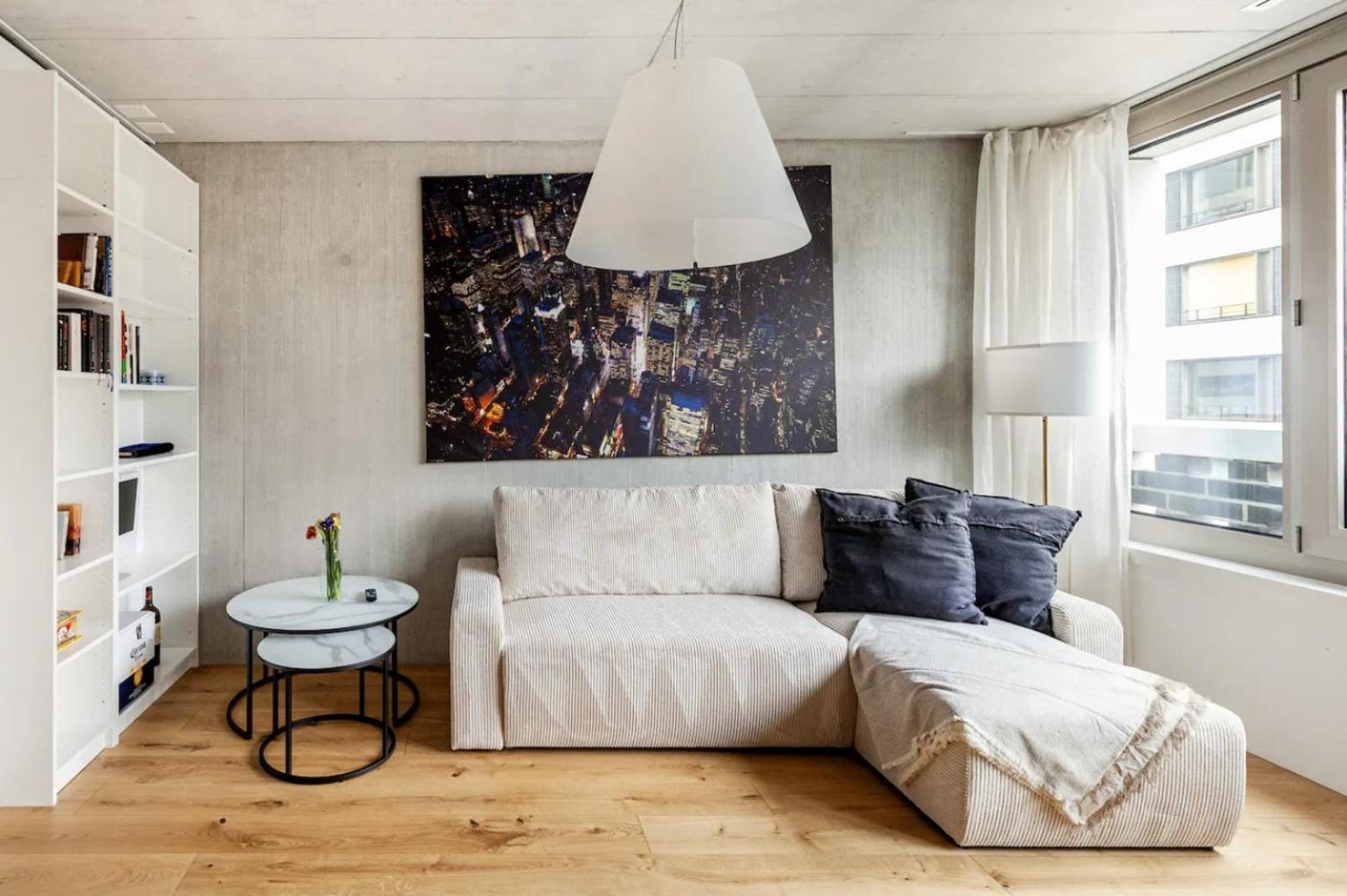 Apartamento Designer-maisonette Im Industrie Chic 3,5 Zurique