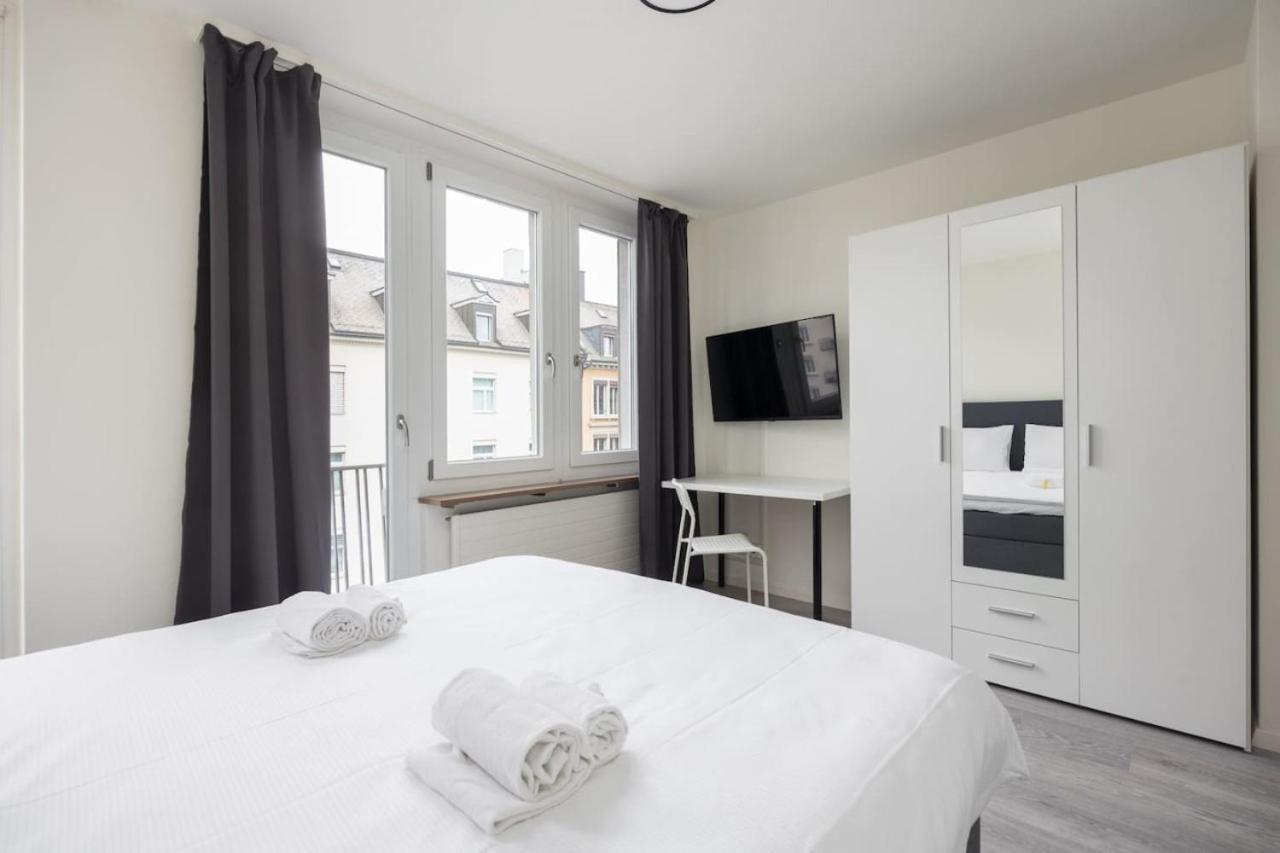Urban Oasis With Queen Bed And View Be-44 Apartment Zurich