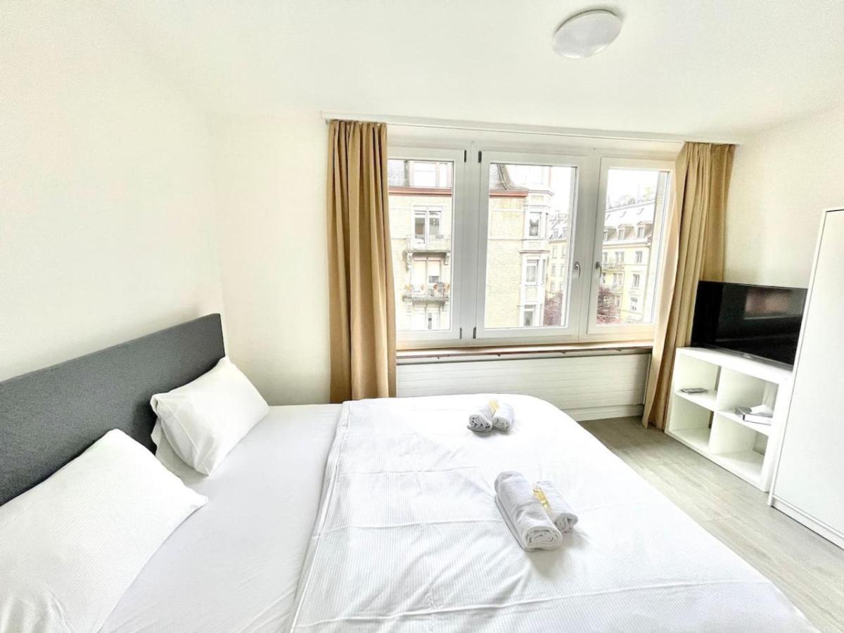 Urban Oasis With Queen Bed And View Be-18 Apartment Zürich