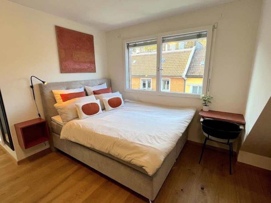 & Modern Penthouse-studio With Balcony & Air-condition Apartment Zurich