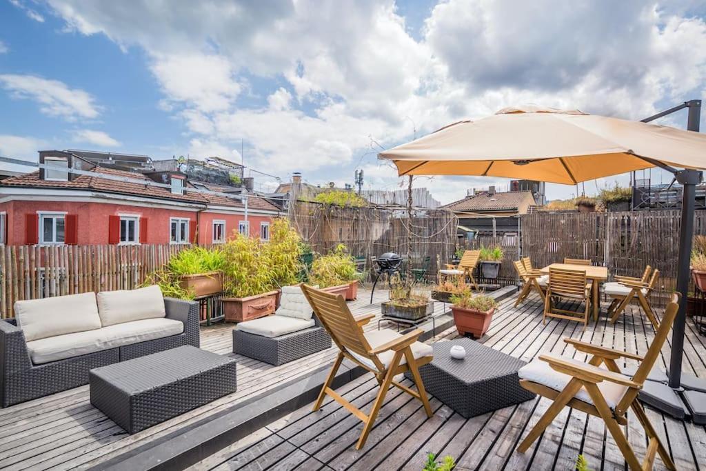 In Mit Dachterrasse // Langstrasse Apartment *
