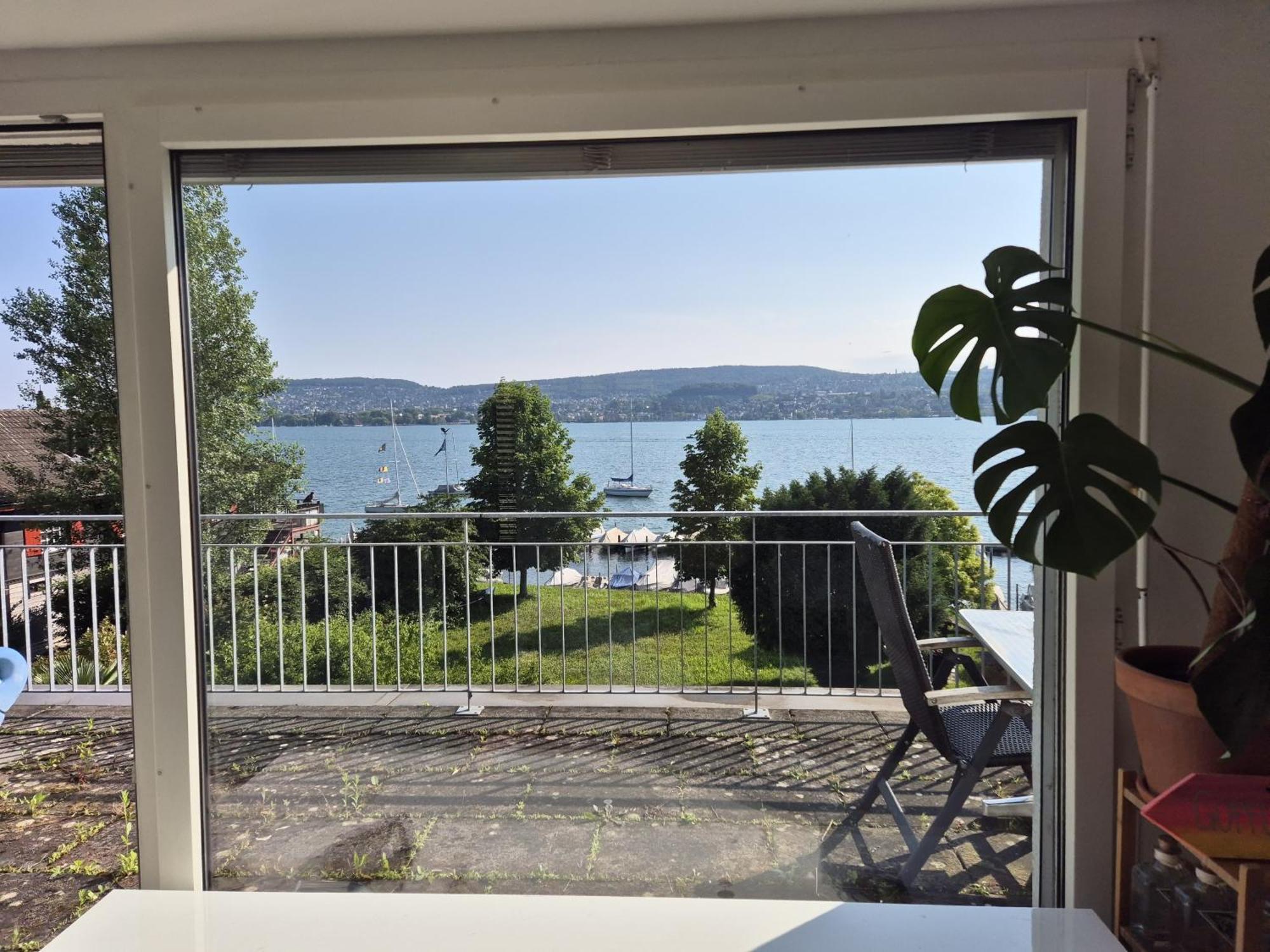 Privatunterkunft Zuerichsee, Atemberaubender Aussicht *