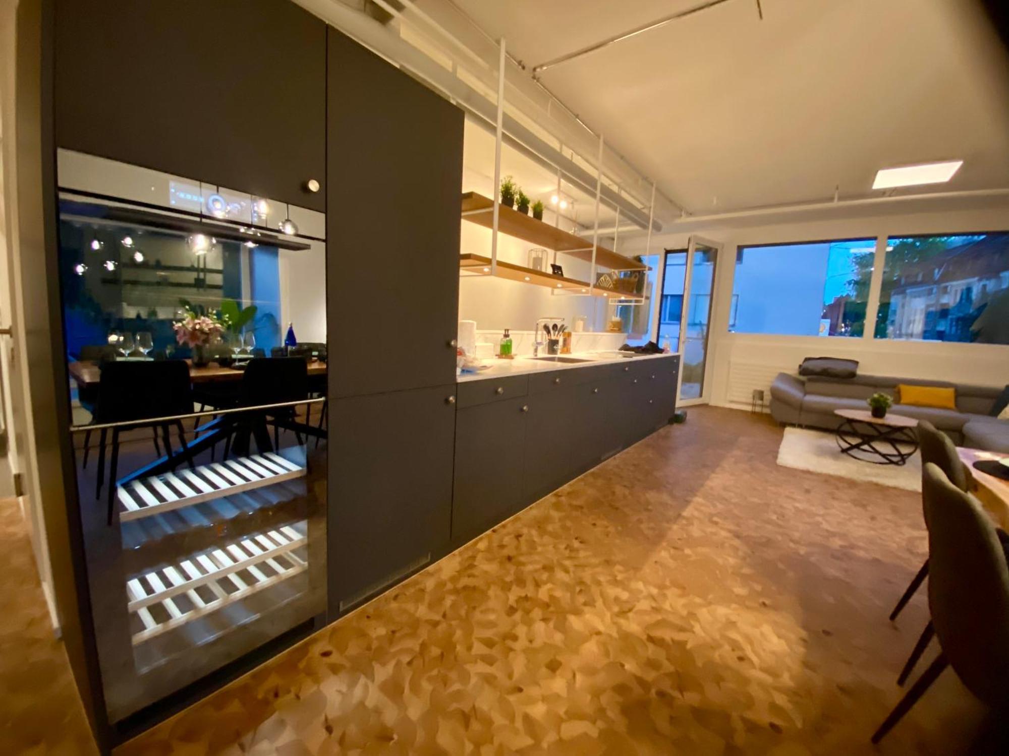 120m2 Modern 3-bedroom Loft In Apartment Zürich