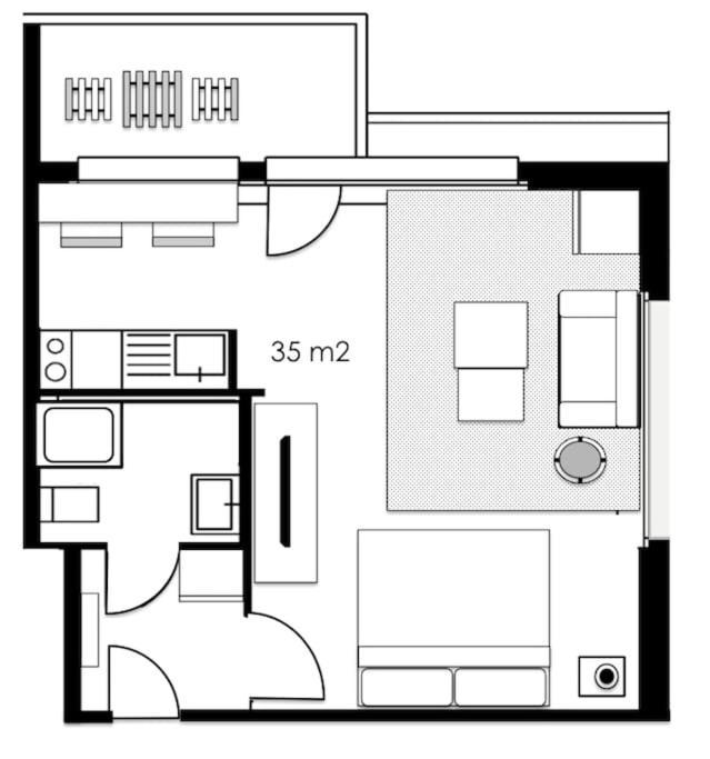 Cute Next To Museum Of Art - Art 9 Apartment