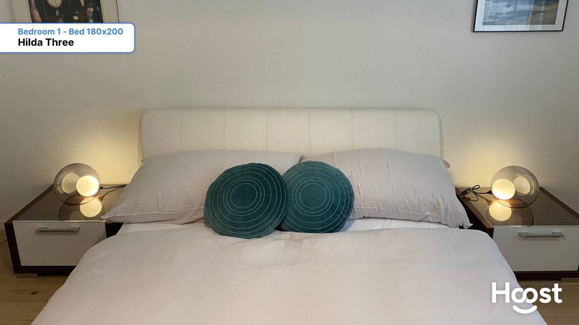 H3 With 3,5 Rooms, 2 Bedroom Livingroom And Big Kitchen, Modern And