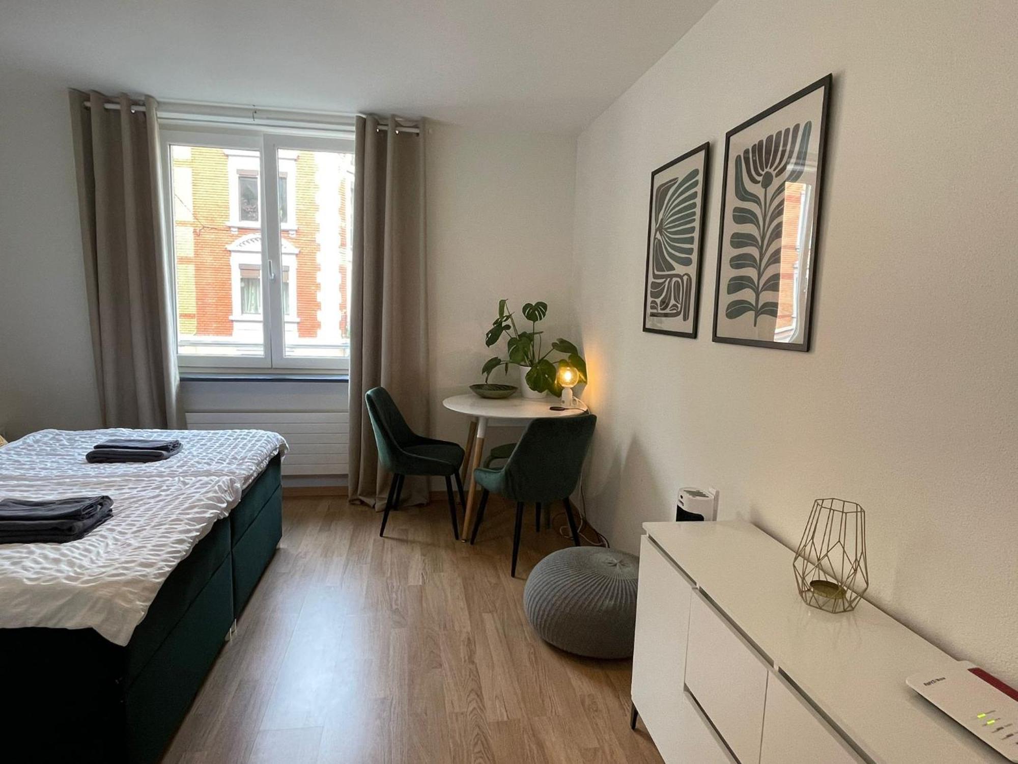 Apartment Oase Im Belebten Viertel - 21 - Kueche, Boxspringbett Und Kaffeevollautomat Zurich