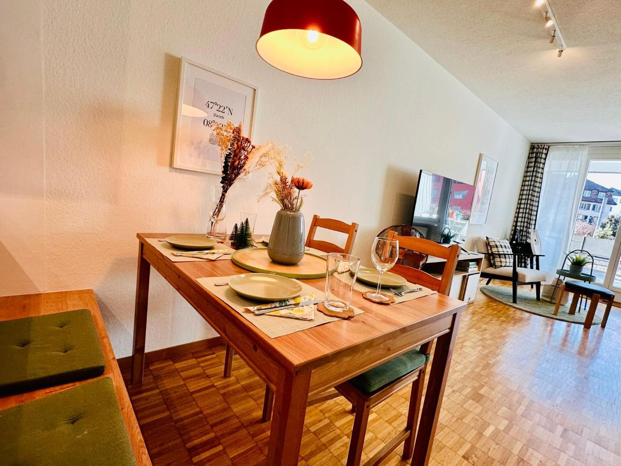 New With Sunny Terrace & Air Condition Apartment Zürich