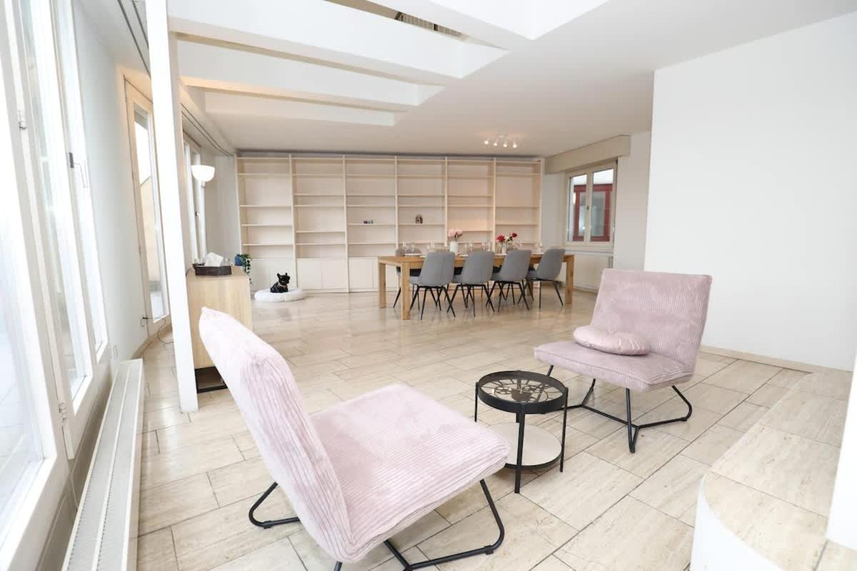 Penthouse With Jacuzzi, Sauna And Rooftop * Zurich