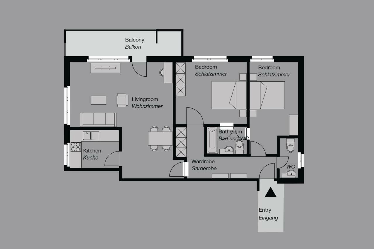 Furnished - Eggstrasse Aparthotel *