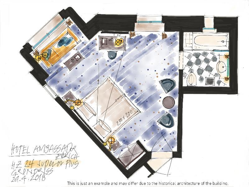 Small Luxury Ambassador Hotel Zürich