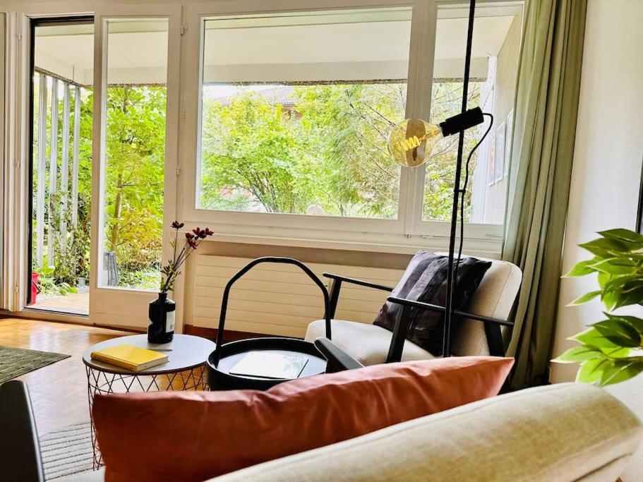 New, With Garden Terrace And Much Privacy Apartment *