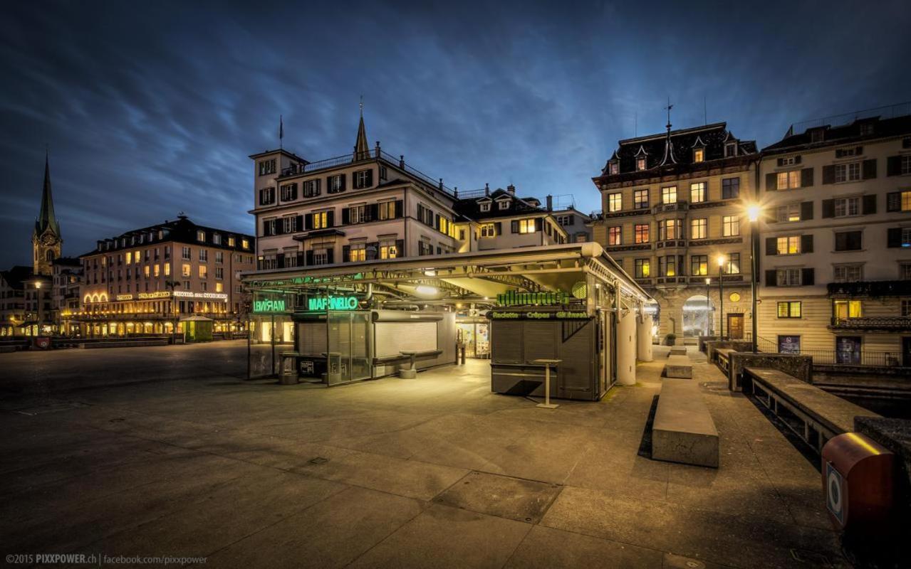 Pedestrian Area Close To Bahnhofstrasse Zürich