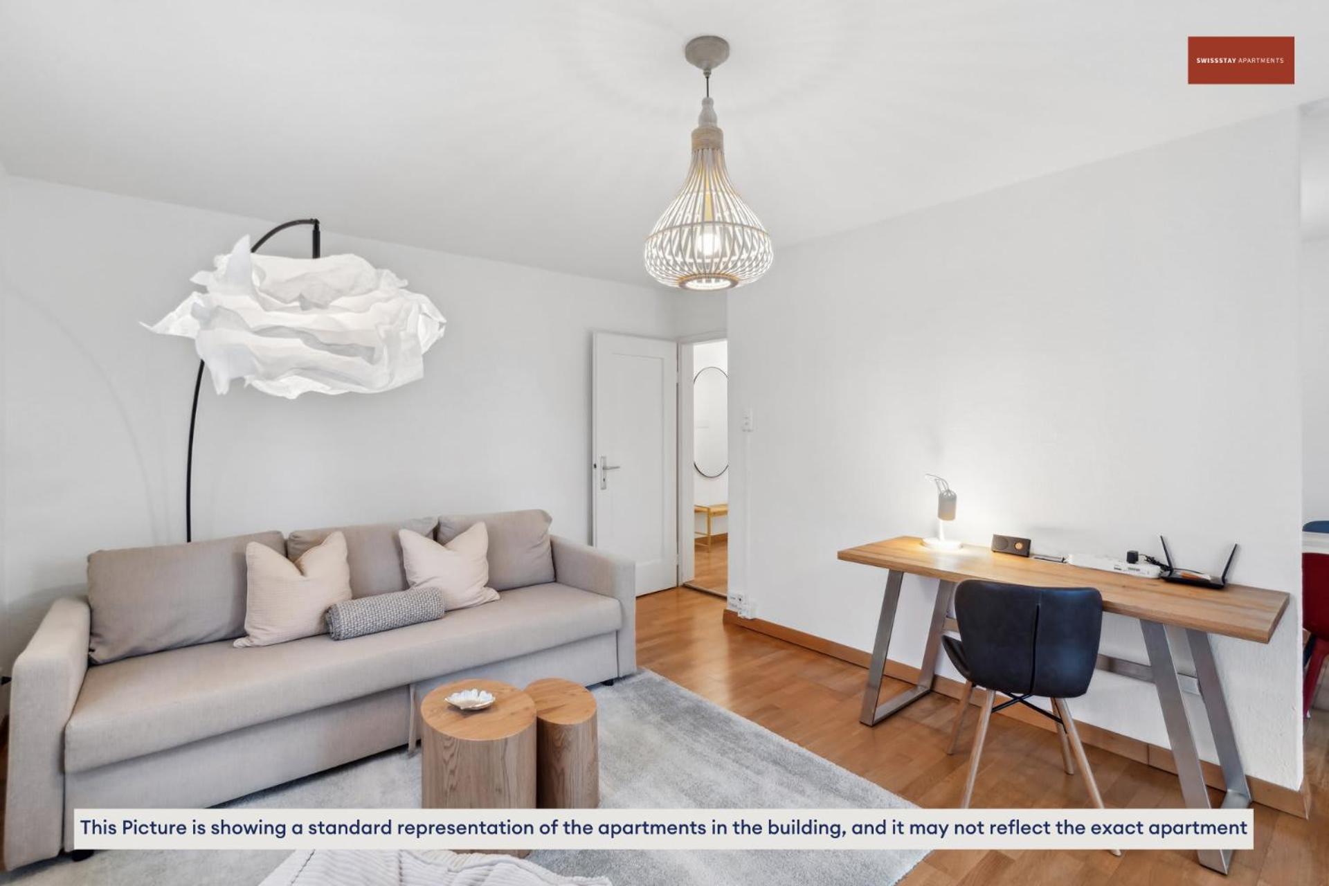 Basic 3br With Balcony Near Hb Zurich