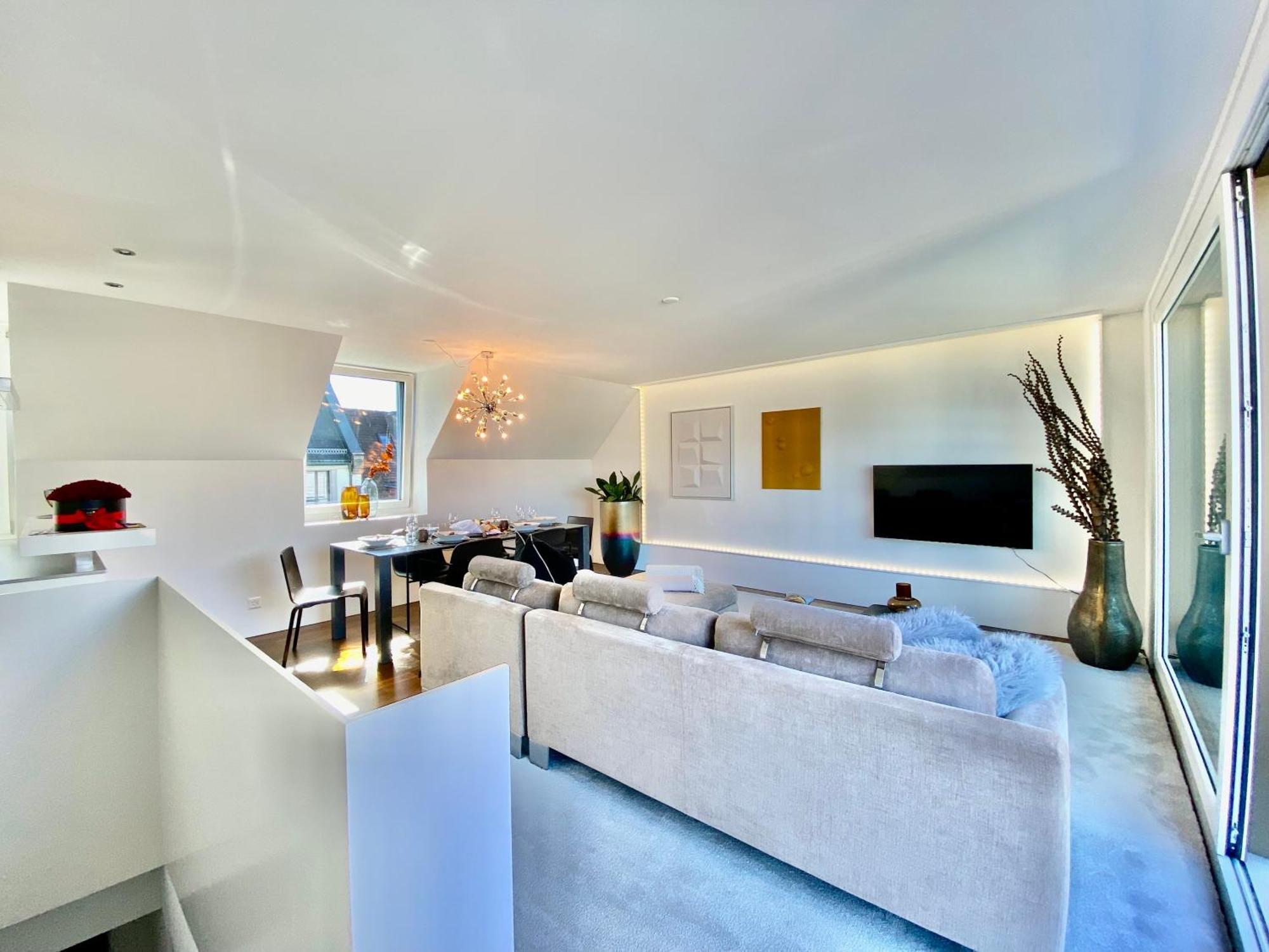 Apartment The Crown Maisonette Penthouse Bahnhofstrasse