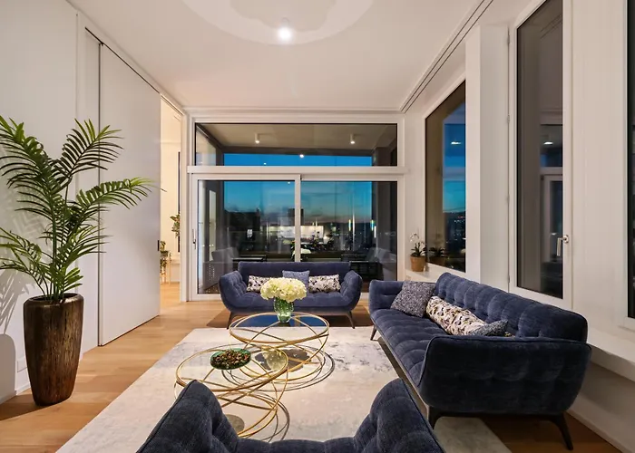 Leading Luxury Apartment Of Zurich - Stunning View, Parking-Garage