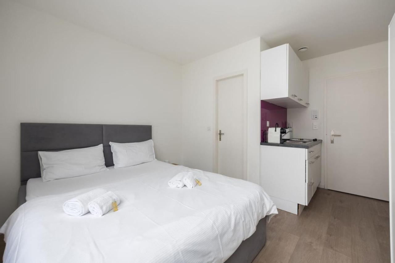 Urban Oasis With Queen Bed And View Be-23 Zurich
