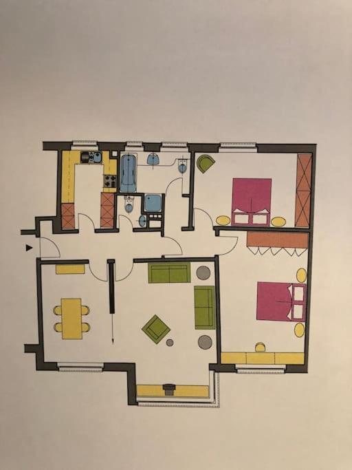 Apartment Executive 2br Near And Center - Dufour 4 *