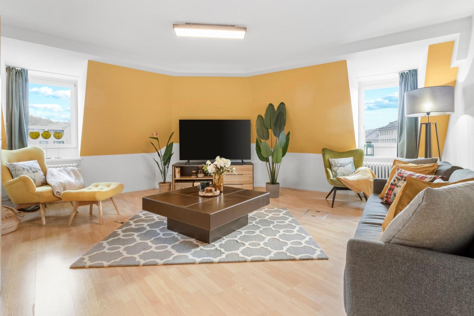 Value For Money & Ac & Stunning Mountain View & Freeparking & Comfort Zurich